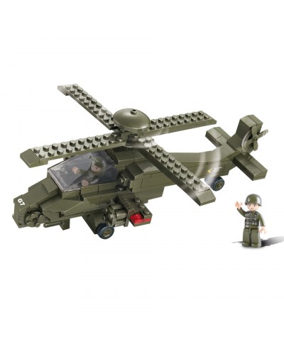 lego helicoptere militaire